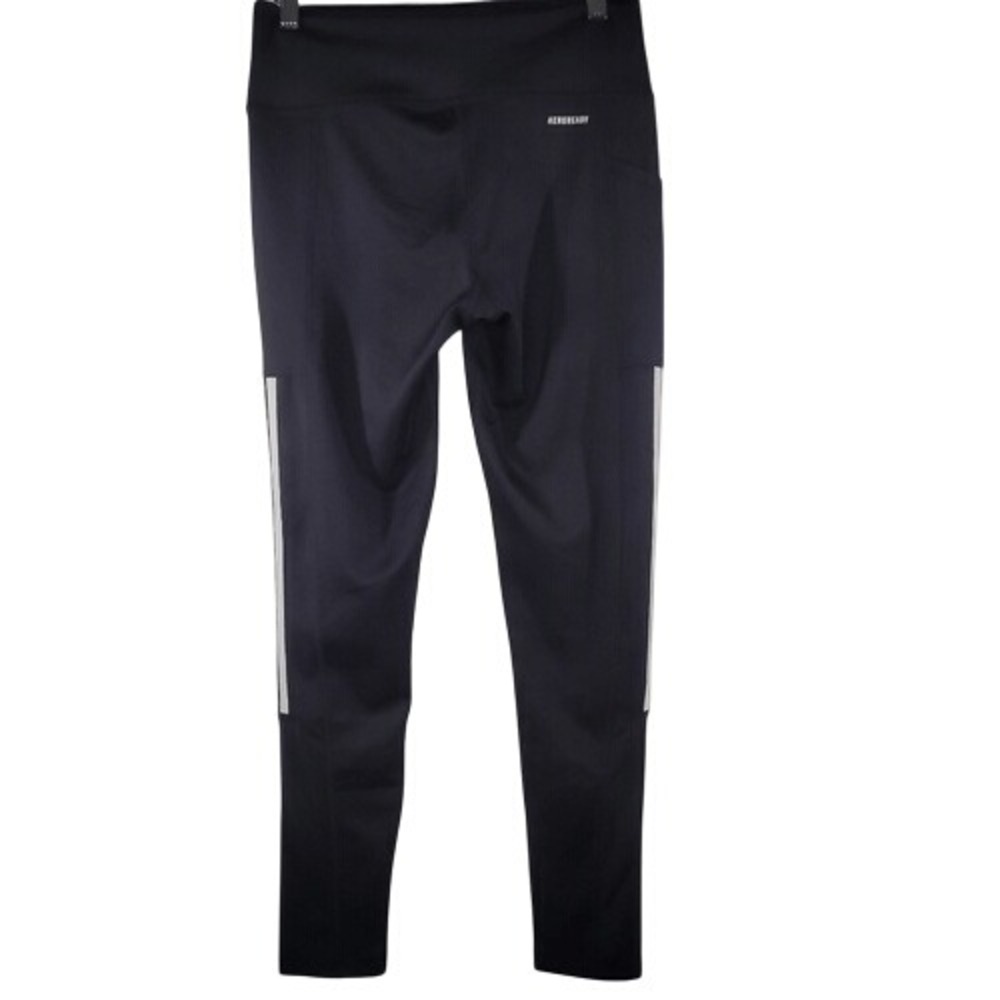 Adidas Black Aeroready High Rise Leggings - Picture 4 of 10